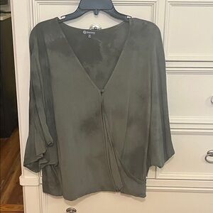 Democracy Olive Green Blouse